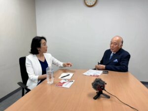 田島みわが柏木孝夫さんと対談